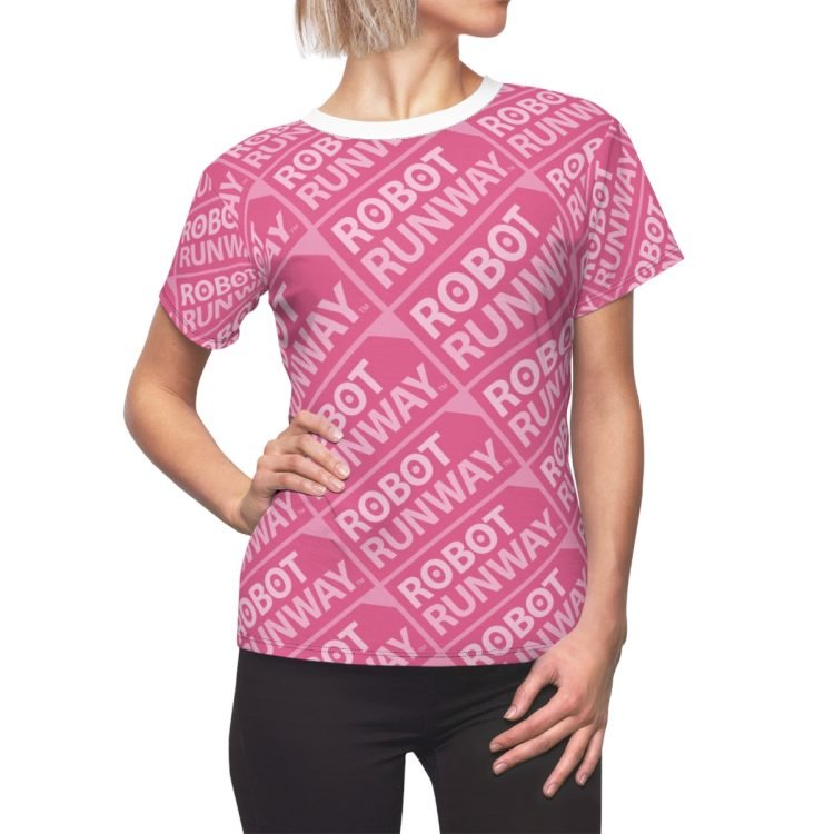 Robot Runway™ Pink Motif Women’s Tee
