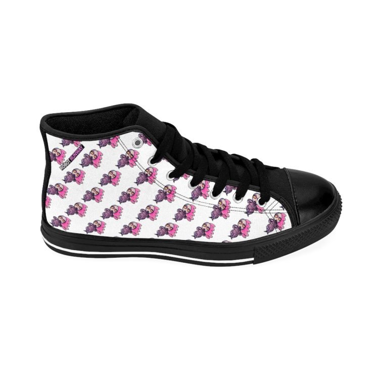 Robot Runway™ Lady Bot Motif Women’s High-top Sneakers