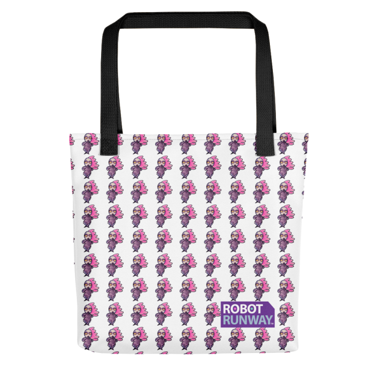 Robot Runway LadyBot Tote bag