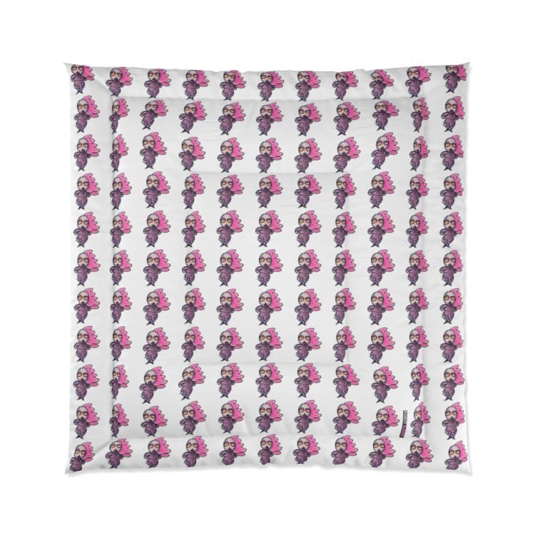 Robot Runway™ LadyBot Comforter