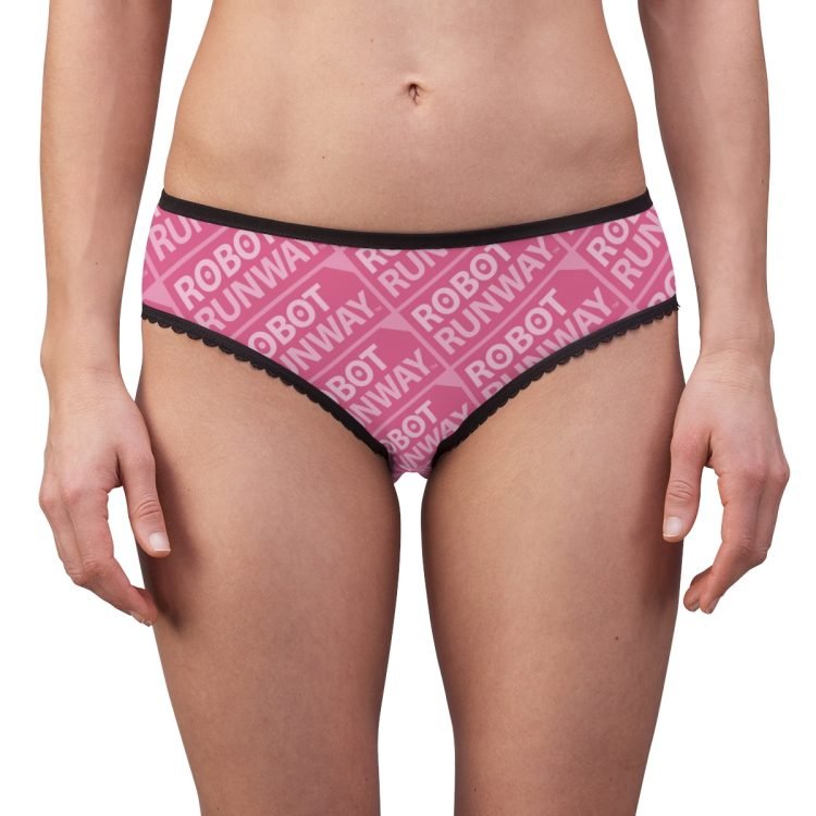 Robot Runway™ Pink Motif Women’s Briefs