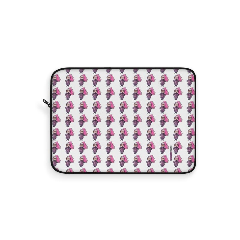 Robot Runway™ LadyBot Motif Laptop Sleeve
