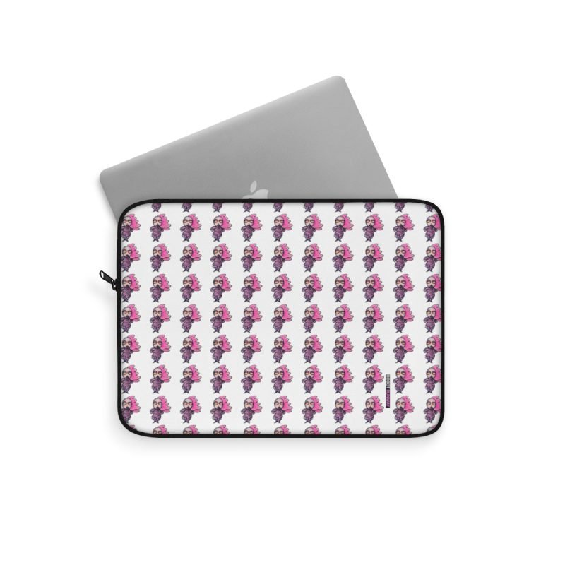 Robot Runway™ LadyBot Motif Laptop Sleeve - Image 2