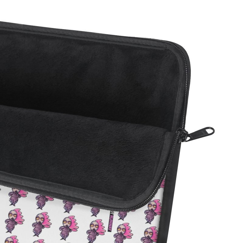 Robot Runway™ LadyBot Motif Laptop Sleeve - Image 3