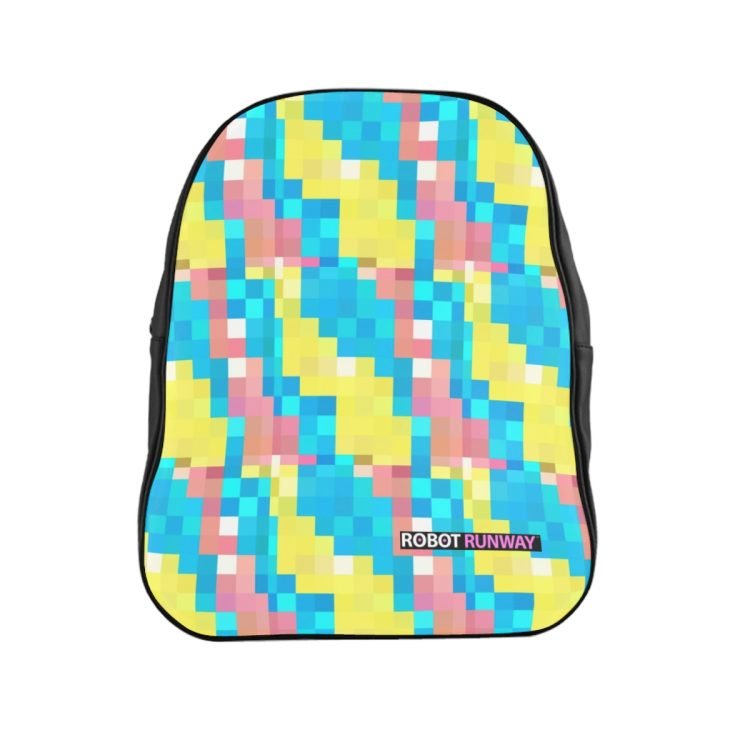 Robot Runway™ Pixel Motif Backpack
