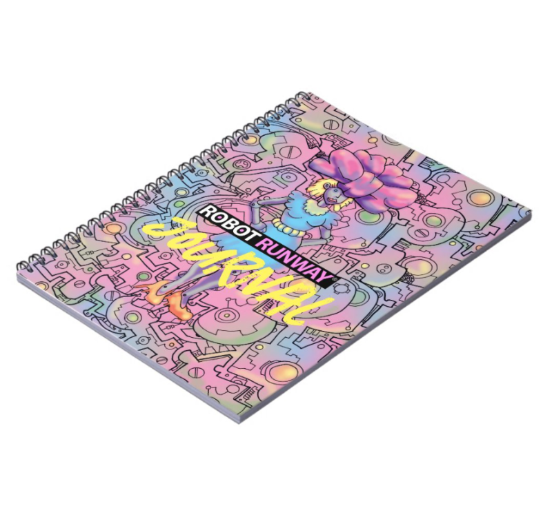Robot Runway® Big Bow Journal - Image 2