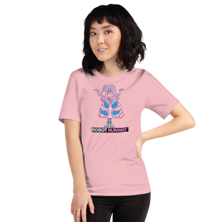 Robot Runway Short-Sleeve Unisex T-Shirt – Candy©