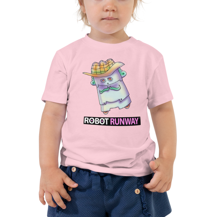 Robot Runway® Toddler Short Sleeve Tee – Captain Sheriff©